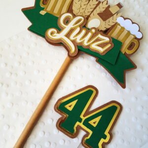 Topo de Bolo Cerveja