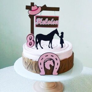 Topo De Bolo Country Luxo