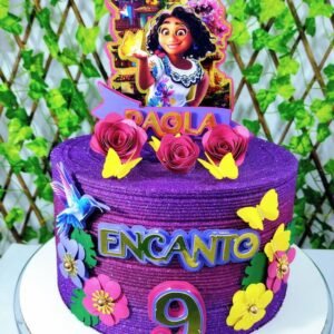 Topo De Bolo Encanto Super Luxo