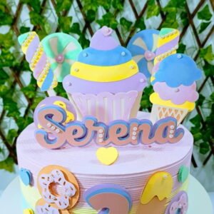 Topo de Bolo Luxo Super Doces