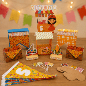 Kit Só um Bolinho Festa Junina / Festa da Roça